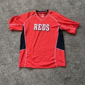 CINCINNATI REDS JERSEY Shirt MAJESTIC Adult Large